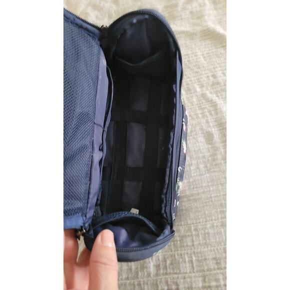 Oklm Flamingo Floral Hanging Travel Toiletry Cosmetic Makeup Organizer Bag - Picture 6 of 6